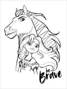 Download Spirit Untamed Coloring Pages - Cartoon Images