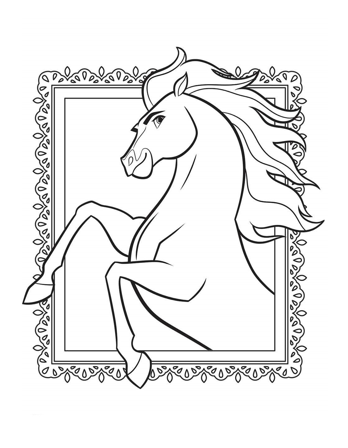 Spirit Untamed Coloring Pages From Book Cartoon Images